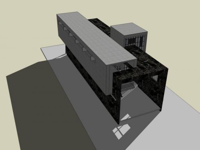 Sketchup商业模型|售楼处,现代风格 Sketchup商业模型|售楼处,现代风格