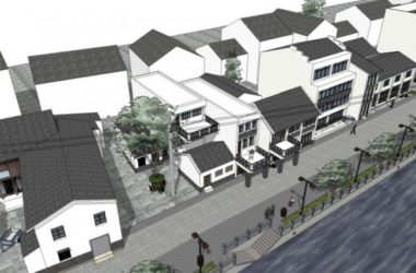 Sketchup住宅模型|多层住宅,中式风格-BIM建筑网