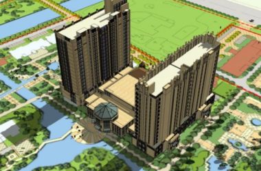 Sketchup住宅模型|高层住宅楼,居住建筑,古典风格-BIM建筑网