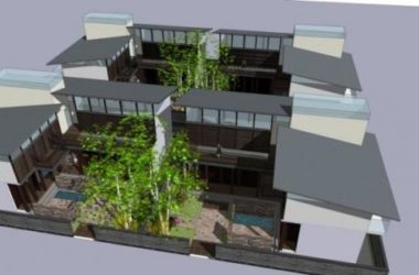 Sketchup住宅模型|低层住宅,中式风格-BIM建筑网