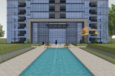 Sketchup住宅模型|超高层住宅楼,现代风格-BIM建筑网