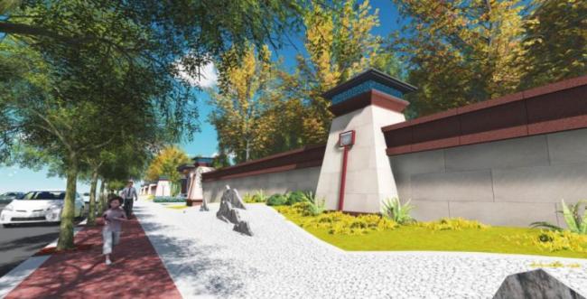 Sketchup景观模型|酒店景观,现代中式风格 Sketchup景观模型|酒店景观,现代中式风格