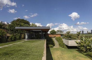 BIM建筑|郁郁葱葱,融于天然的巴西现代小清爽室第-BIM建筑网