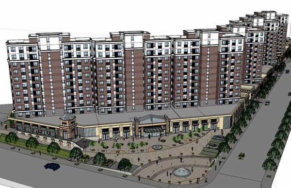 Sketchup住宅模型|多层住宅,古典风格 Sketchup住宅模型|多层住宅,古典风格