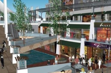 Sketchup商业模型|下沉商业广场,现代风格-BIM建筑网
