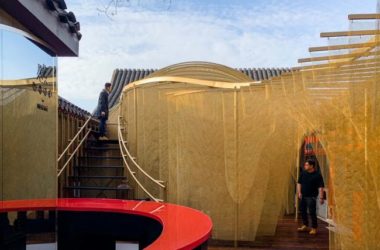 BIM建筑|传统中国元素的现代碰撞与感知:北京雀巢感 CAFÉ / RSAA/庄子玉工作室-BIM建筑网