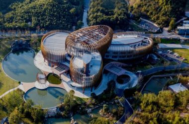 BIM建筑|奔腾而下的山间瀑布:郡安理国际会议中间 / Stylus studio-BIM建筑网