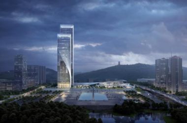 BIM建筑|“世界第一扭”:以双曲面幕墙模仿跳跃极光 / Aedas-BIM建筑网