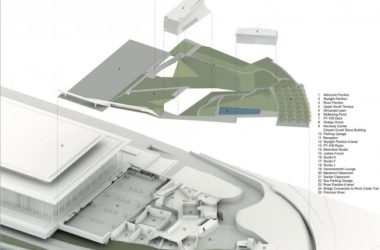 BIM建筑|约翰•肯尼迪表演艺术中间扩建,与地景融为一体 / 斯蒂文·霍尔建筑事务所-BIM建筑网
