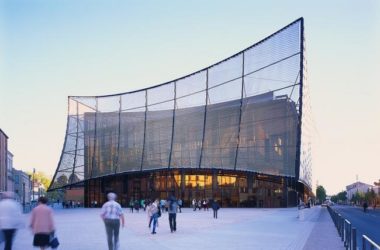 BIM建筑|轻遮于空中巨幕之下:阿尔比大剧院 / Dominique Perrault Architecture-BIM建筑网