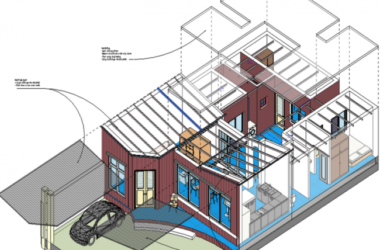 BIM资料|revit模型-单层别墅设计-BIM建筑网
