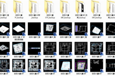 超高层办公楼BIM模型全专业资料,钢筋混凝土结构+钢结构+曲面幕墙,Revit模型建筑结构暖通电气给排水机电设备MEP-BIM建筑网
