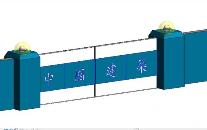 BIM资料|Revit族库-工地砖砌大门.rfa BIM资料|Revit族库-工地砖砌大门.rfa