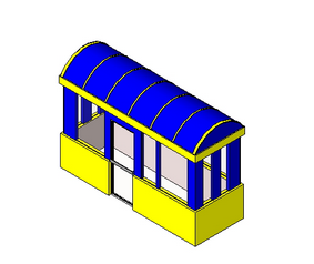 BIM资料|Revit族库-工程结构亭.rfa BIM资料|Revit族库-工程结构亭.rfa