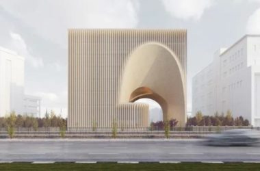 BIM建筑|曲线动感,不朽的雕塑:马什哈德建筑工程组织总部 / Nextoffice-BIM建筑网