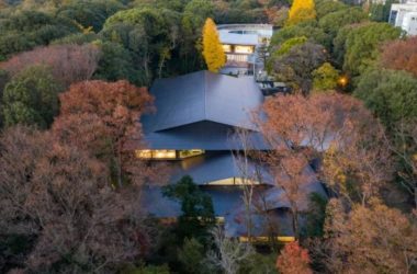 BIM建筑|如飘零落叶,消隐于森林中:日本明治神宫博物馆 / 隈研吾建筑都市设计事务所-BIM建筑网