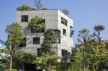 BIM建筑|居于丛林之间:越南“五角平面”树屋 / 武重义建筑事务所-BIM建筑网
