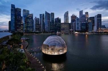 BIM建筑|苹果新加坡滨海湾金沙旗舰店 / 福斯特建筑事务所-BIM建筑网