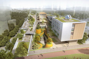 BIM建筑|深圳龙华清泉外国语学校(初中部)/一境建筑设计-BIM建筑网