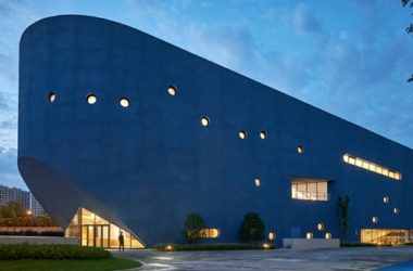 BIM建筑|开放建筑工作室设计“蓝鲸”图书馆-BIM建筑网