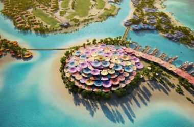 BIM建筑|福斯特设计沙特岛屿珊瑚花度假村-BIM建筑网