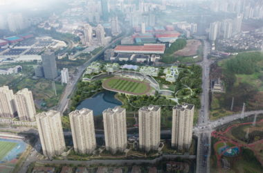 BIM建筑|森林Park+,共享垂直校区 | 重庆柏溪校区九年一贯制学校方案/中机中联工程有限公司-BIM建筑网