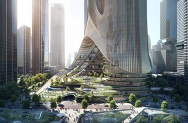 BIM建筑|扎哈工作室在深圳设计超高层双子楼-BIM建筑网