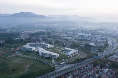 BIM建筑|顺势而为的空间赋形,浙江建德空港航空产学研基地/gad杰地设计-BIM建筑网
