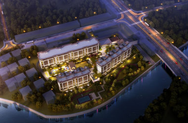 BIM建筑|无锡东港·红豆运河府,打造新中式硬核景观-BIM建筑网