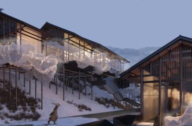 BIM建筑|雷山云屋:西江千户苗寨文化中心方案设计 / 外行建筑-BIM建筑网