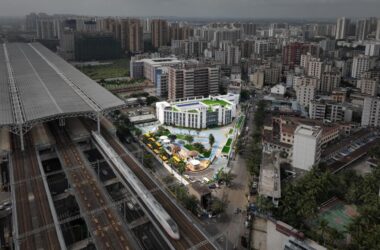 BIM建筑|海口山高幼儿园:一座位于高铁站下的幼儿园,如何征服小朋友 / DIKA新作-BIM建筑网