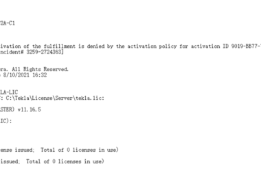 BIM问答|Tekla怎么激活?Tekla Structures软件激活的常见问题1-7288错误-BIM建筑网
