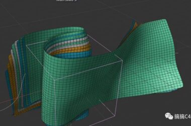 BIM问答|C4D布料解算怎么做?C4D R26布料解算参数设置-BIM建筑网