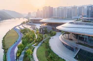 BIM建筑|建德市文化综合体:对话山水的市民空间 / goa作品-BIM建筑网
