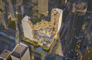 BIM建筑|高空峡谷:南京绿洲大厦 / MVRDV 中标-BIM建筑网