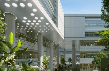 BIM建筑|香港城市大学(东莞)校园,平行四边形网络 / HENN海茵建筑-BIM建筑网