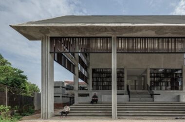 BIM建筑|被动式设计,Jami’Al-Hurriyah 清真寺 / AGo Architects-BIM建筑网