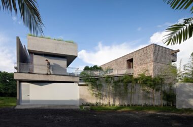 BIM建筑|跨廊桥相连,Tanatakah 别墅 / asimapra-BIM建筑网