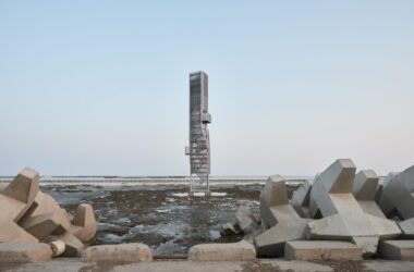 BIM建筑|扭转塔和螺旋站,上海海上的生态基础设施 / HCCH合尘建筑-BIM建筑网