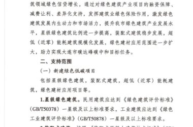 装配式政策|大连市住建局等4部门印发《关于开展绿色金融支持绿色建筑产业协同发展工作的通知(试行)》-BIM建筑网